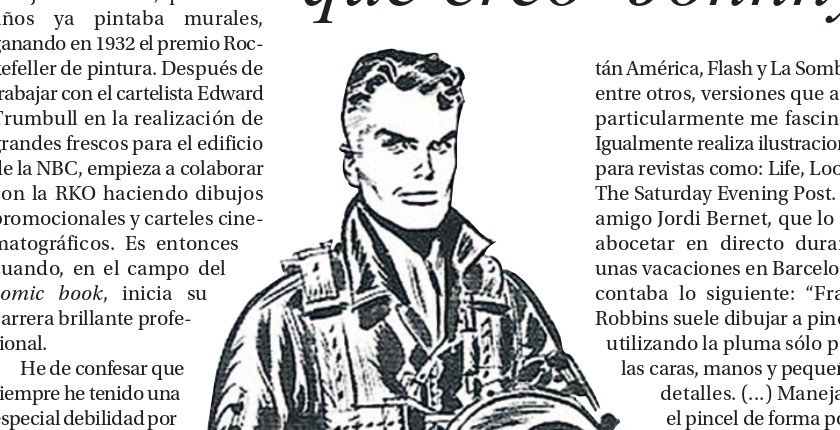 Frank Robbins, el genio que creó ‘Johnny Hazard’