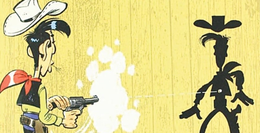 75 años de Lucky Luke, el pistolero más rápido que su sombra