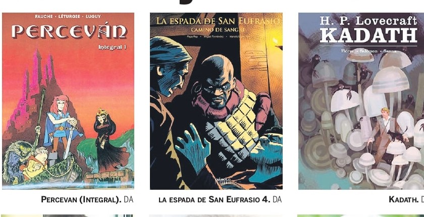 Tres novedades y tres óbitos