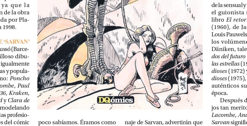 ‘El mundo de Sarvan’, una obra maestra de Bernet y Segura