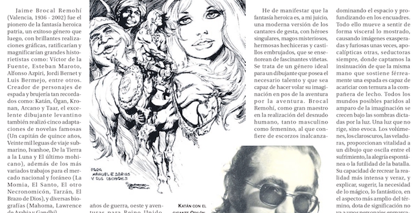 Recordando a Brocal Remohi, gran figura española de la Fantasía Heroica