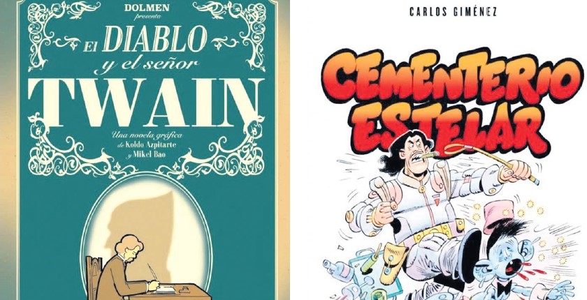‘El Diablo y el señor Twain’ y ‘Cementerio estelar’
