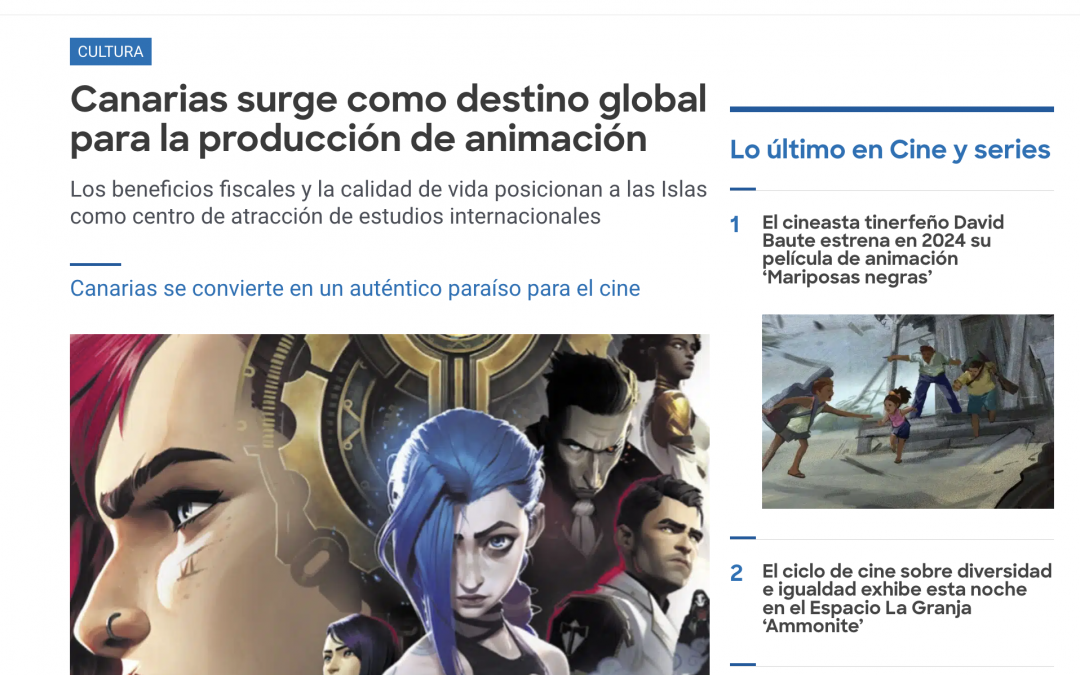 Diario de Avisos|Canarias surge como destino global para la producción de animación