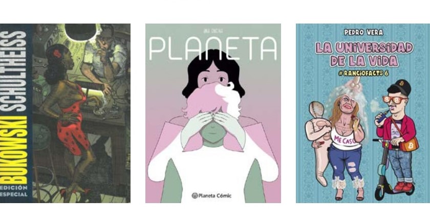 Cuatro novedades: ‘¡Santo Súbito!’, ‘Bukowski Schultheiss’, ‘Planeta’ y ‘Ranciofacts 6’