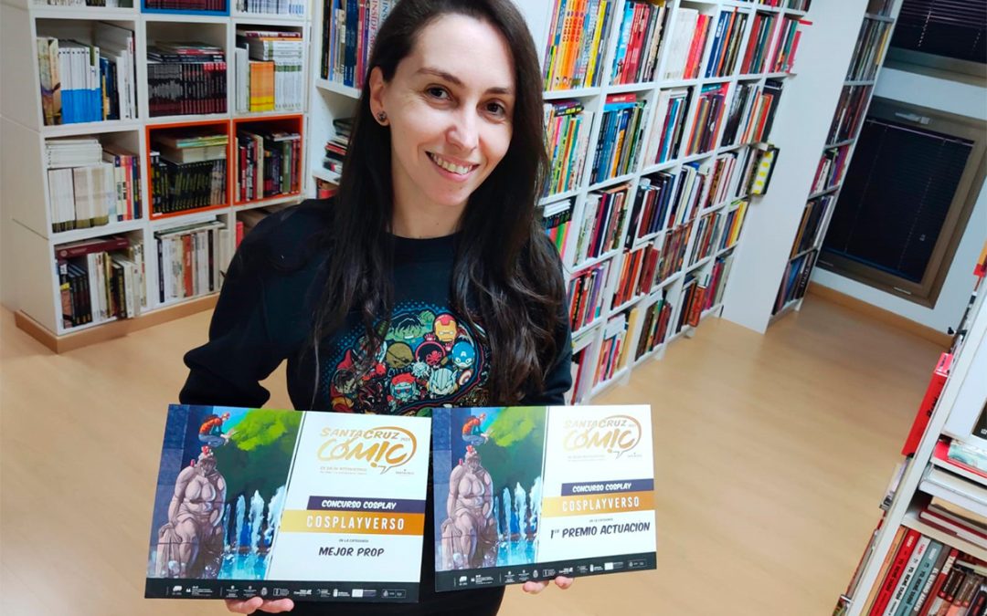 Cosplayverso recoge sus dos premios de Santa Cruz Cómic 2023