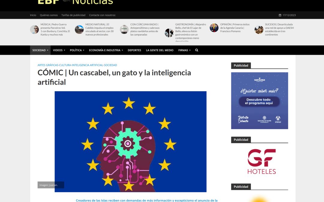 EL BLOGO FEROZ | CÓMIC | Un cascabel, un gato y la inteligencia artificial
