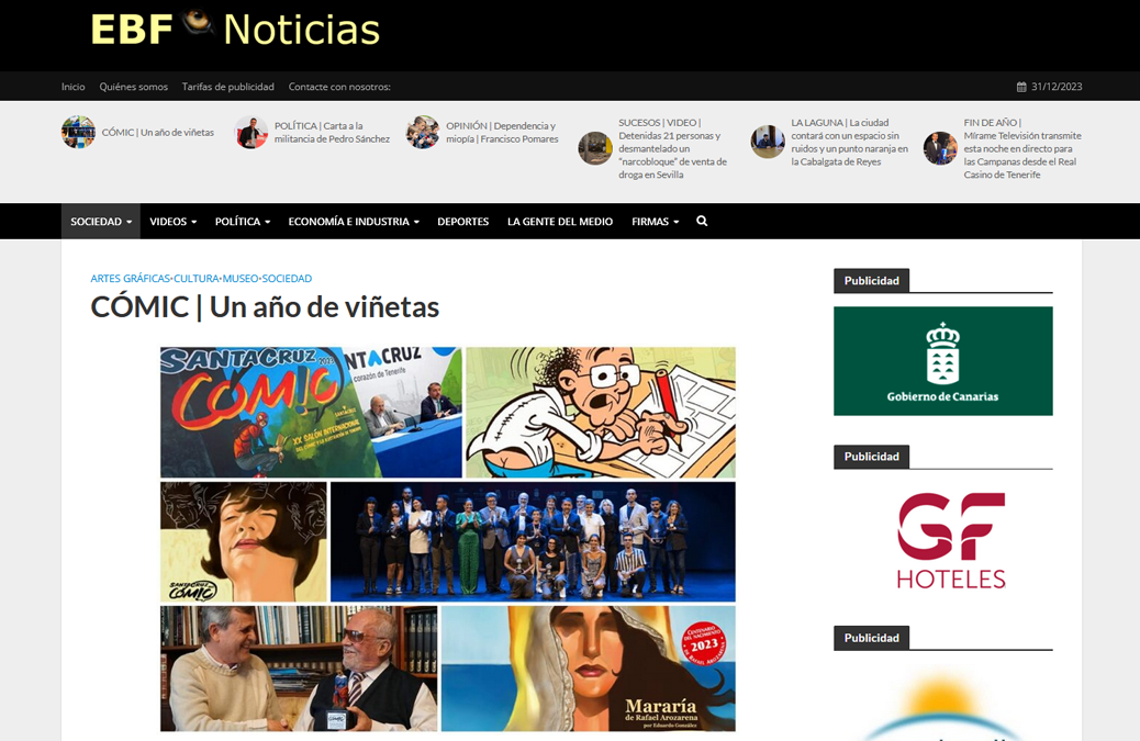 EL BLOGO FEROZ | Un año en viñetas