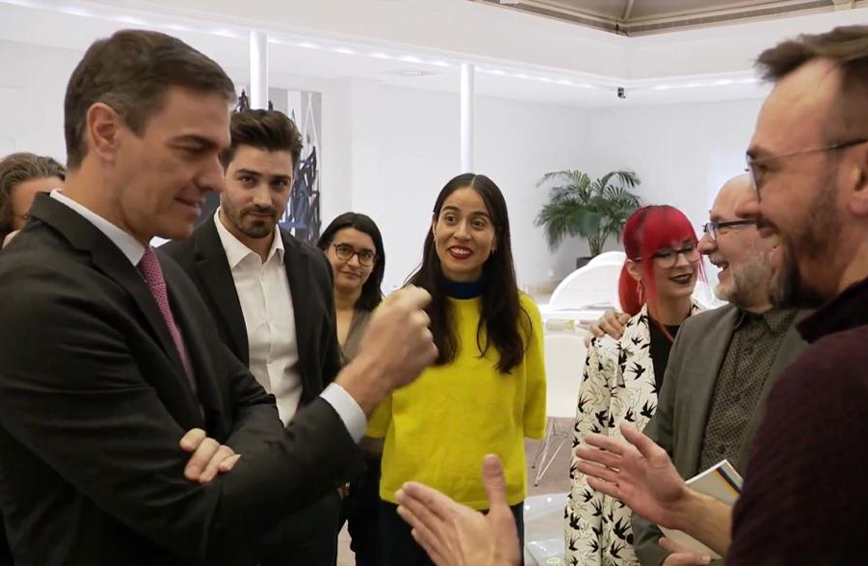 Pedro Sánchez recibe a la sectorial del cómic para hablar del ‘libro blanco’