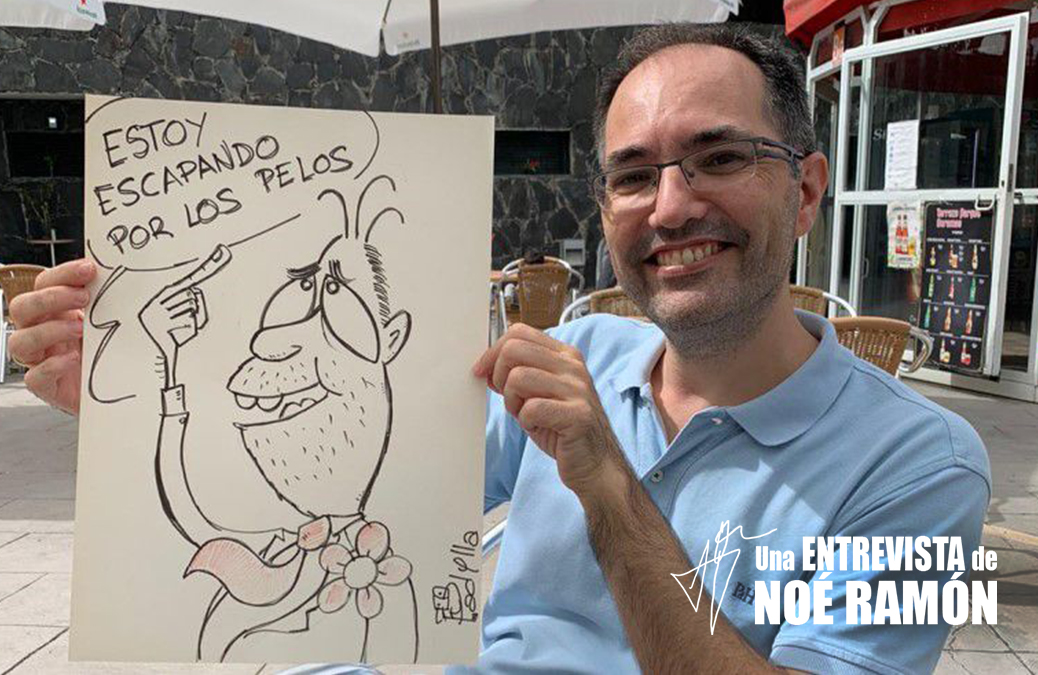 ‘Padylla’, dibujante gráfico: “Cuanto más locales son los personajes y los temas, más escuece”