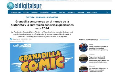EL DIGITAL SUR | Granadilla se sumerge en el mundo de la historieta y la ilustración con seis exposiciones este 2024