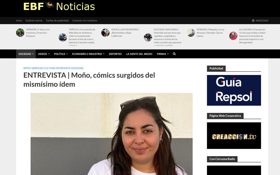 EL BLOGO FEROZ | ENTREVISTA | Moño, cómics surgidos del mismísimo ídem