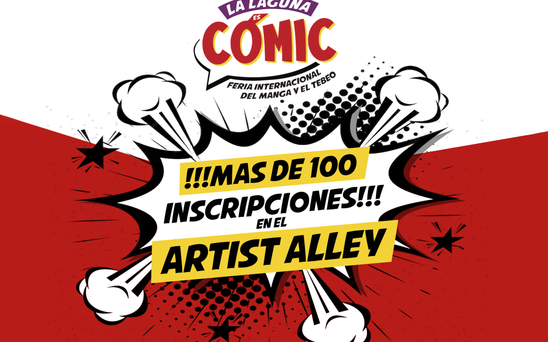 El Artist Alley de La Laguna es Cómic supera las cien inscripciones