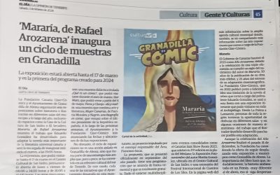 EL DÍA | ‘Mararía de Rafael Arozarena’ inaugura un ciclo de muestras en Granadilla