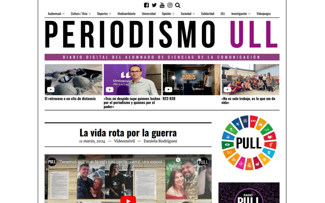PERIODISMO ULL | La vida rota por la guerra