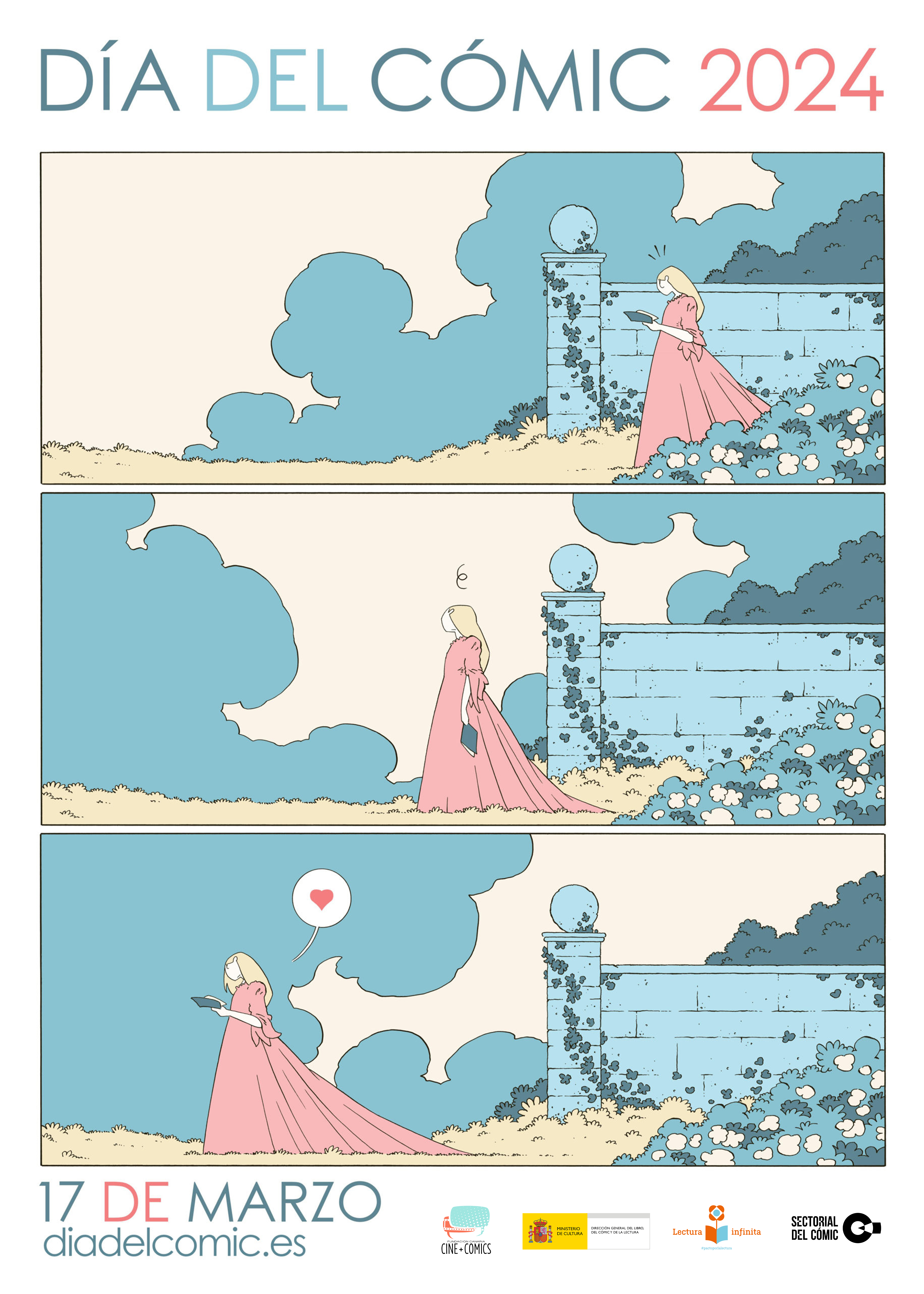50x70cm - CARTEL - DÍA DEL CÓMIC 2024 PNG