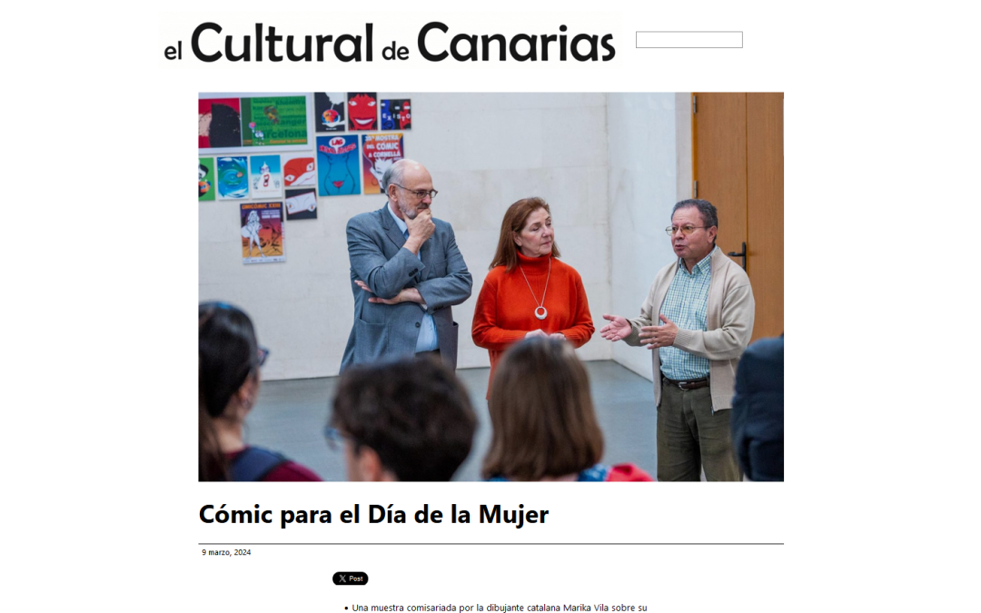 EL CULTURAL DE CANARIAS | Cómic para el Día de la Mujer