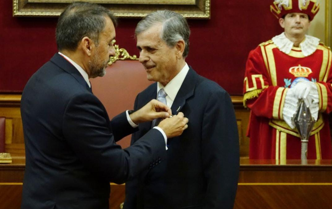 Manuel Darias, Medalla de Oro al Mérito Cultural de Santa Cruz de Tenerife