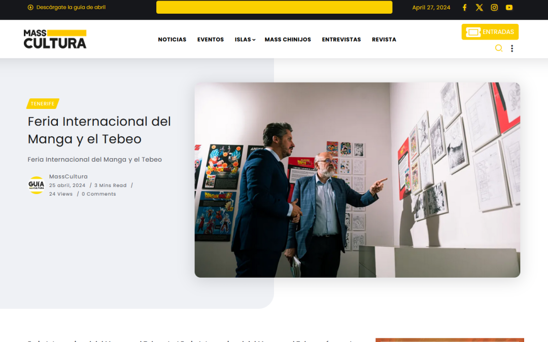 MASS CULTURA | Feria Internacional del Manga y el Tebeo
