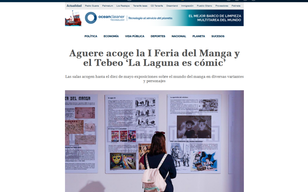 TIEMPO DE CANARIAS | Aguere acoge la I Feria del Manga y el Tebeo ‘La Laguna es cómic’