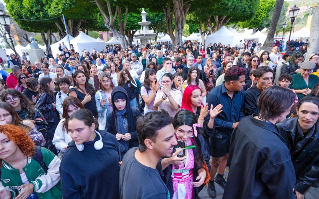 Ocho mil personas asistieron en la Plaza del Adelantado a los actos de la Feria ‘La Laguna es Cómic’