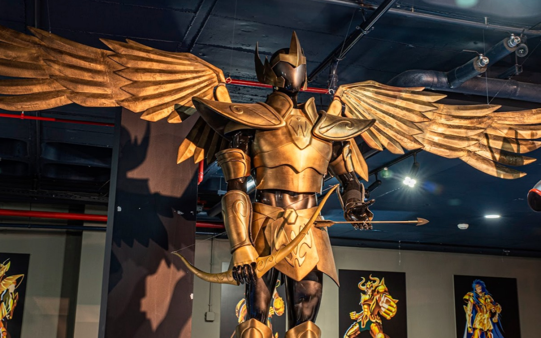 La Laguna es Cómic calienta motores con una gran exposición del mítico manga Los Caballeros del Zodiaco