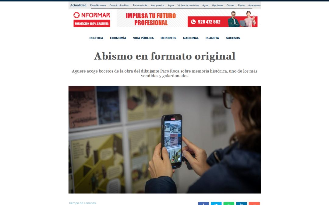 TIEMPO DE CANARIAS | Abismo en formato original