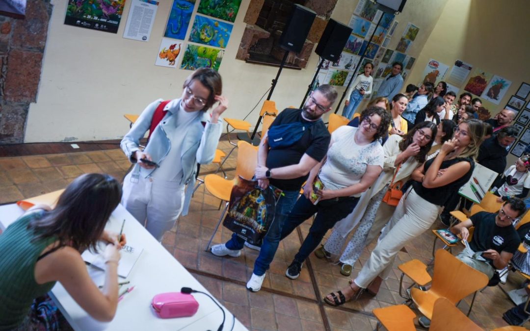 Patricia Martín «lo peta» en su presentación del segundo número de ‘Coraje’
