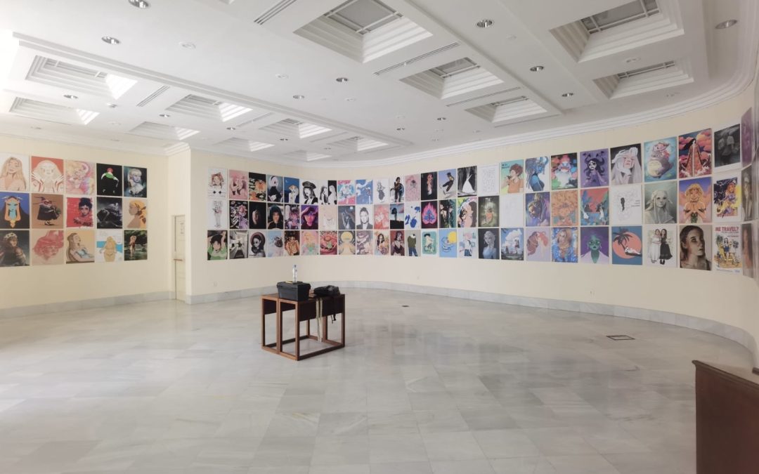 El Parlamento de Canarias se prepara para la inauguración de ‘Ilustradoras & Ilustradas 4‘