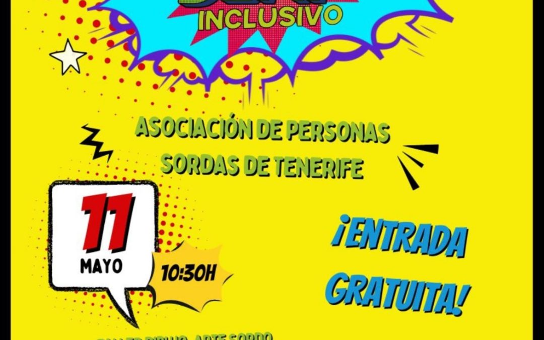 ASORTE convoca su ‘Comic Deaf Inclusivo’