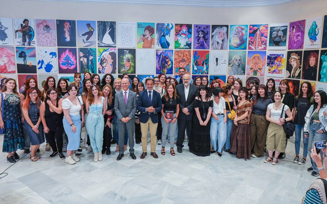 Lleno masivo en la presentación de la cuarta edición de ‘Ilustradoras & Ilustradas’