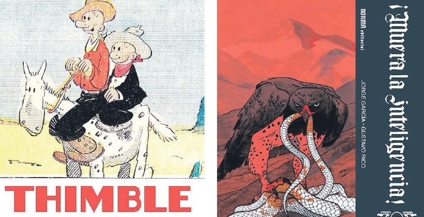 Dos novedades: ‘Thimble Theatre’ y ‘¡Muera la inteligencia!’