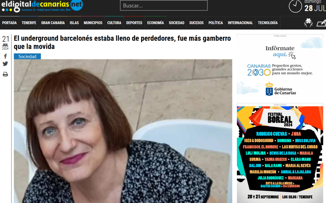 EL DIGITAL DE CANARIAS | El underground barcelonés estaba lleno de perdedores, fue más gamberro que la movida