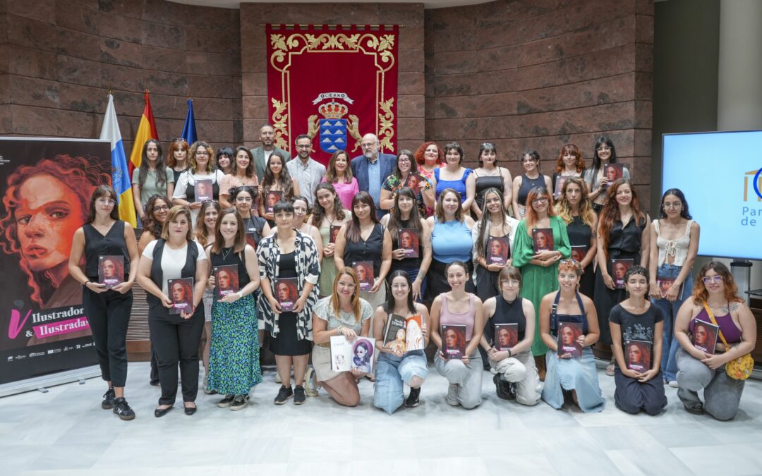 La Diputada del Común, Dolores Padrón, alaba la “generosidad y el talento” de las participantes de ‘Ilustradoras & Ilustradas 4’