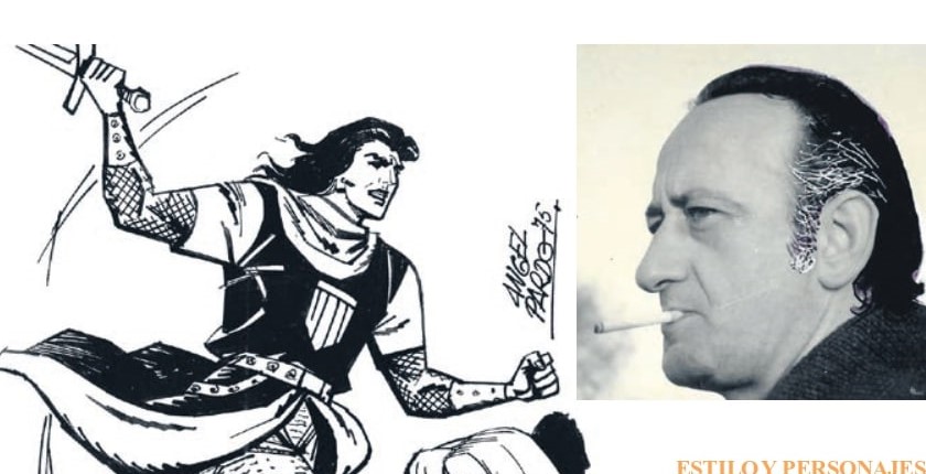 Centenario de Ángel Pardo, magnífico dibujante de ‘El Capitán Trueno’ después de Ambrós