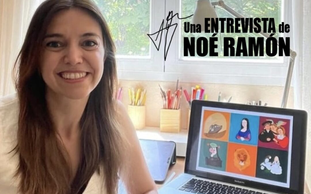 Esther Peces, ilustradora: “Mucha gente me ha dicho que los ‘stickers’ del Museo del Prado les han servido para conocer nuevos cuadros”