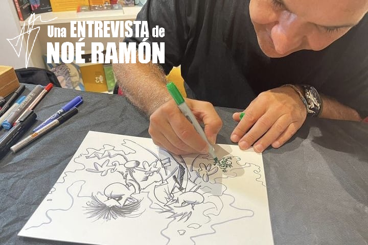 Cels Piñol, historietista: “Desde el principio me entraron los cómics de superhéroes por vena y ahí sigo”
