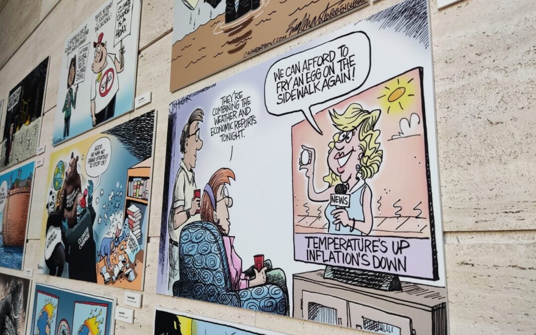 El Salón del Cómic de Tenerife conciencia sobre el cambio climático por medio del humor gráfico
