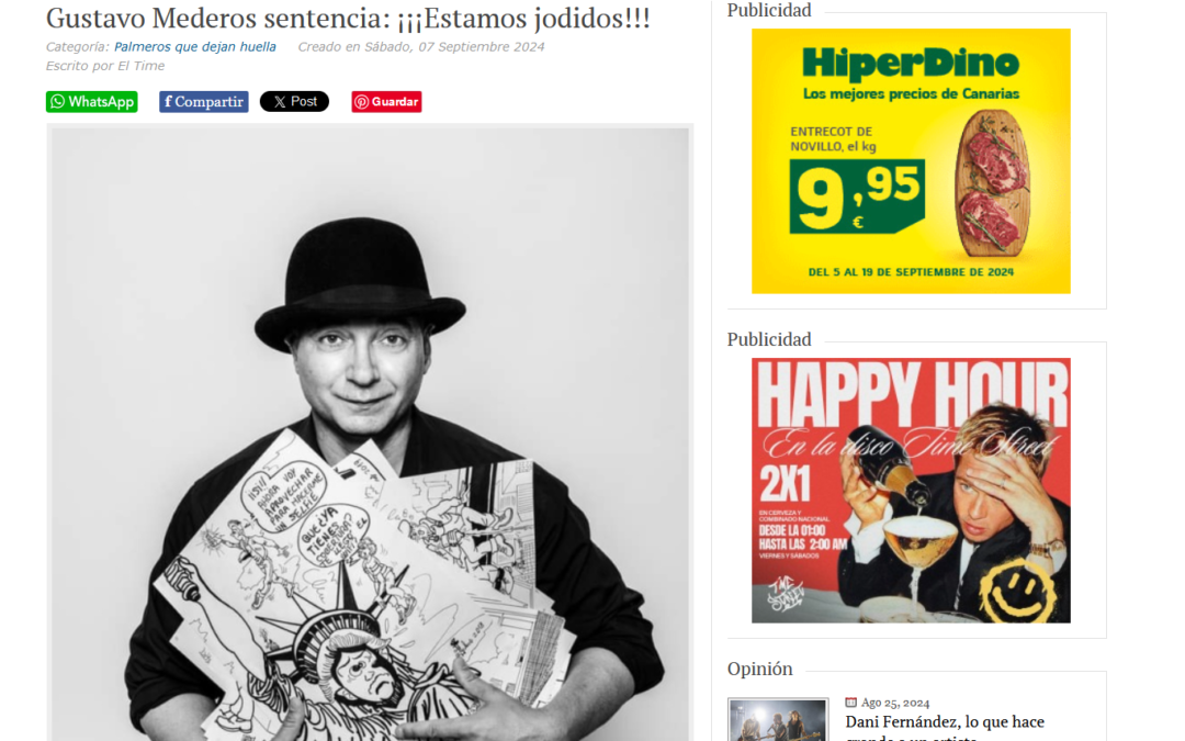 EL TIME | Gustavo Mederos sentencia: ¡¡¡Estamos jodidos!!!