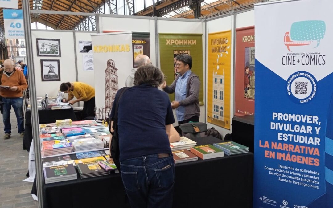 La Fundación desembarca en el BD Comic Strip Festival de Bruselas