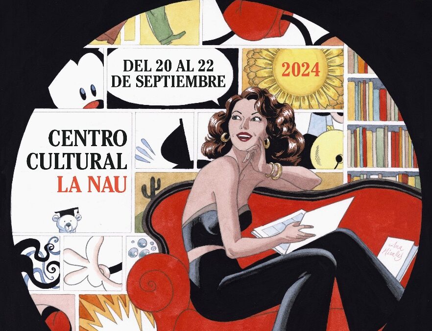 Ana Miralles realiza el cartel de las XIII Jornadas de Cómic de Valencia