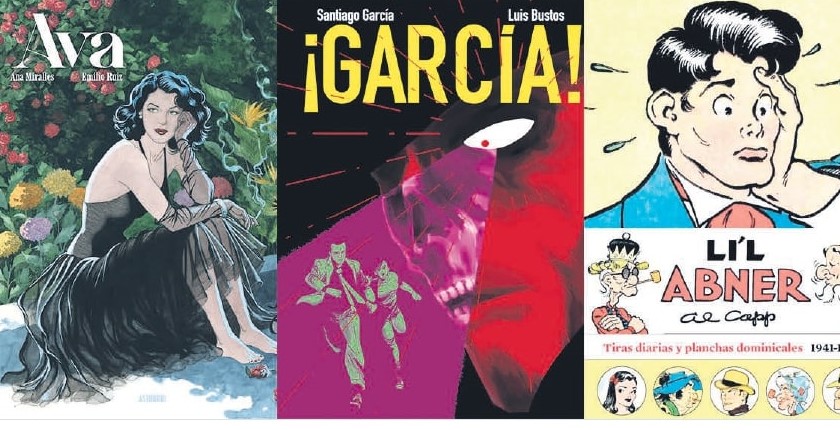 Cuatro novedades: ‘Ava’, ‘¡García! 5’, ‘Li’l Abner 4’ y ‘El prolongado sueño del Sr. T.’