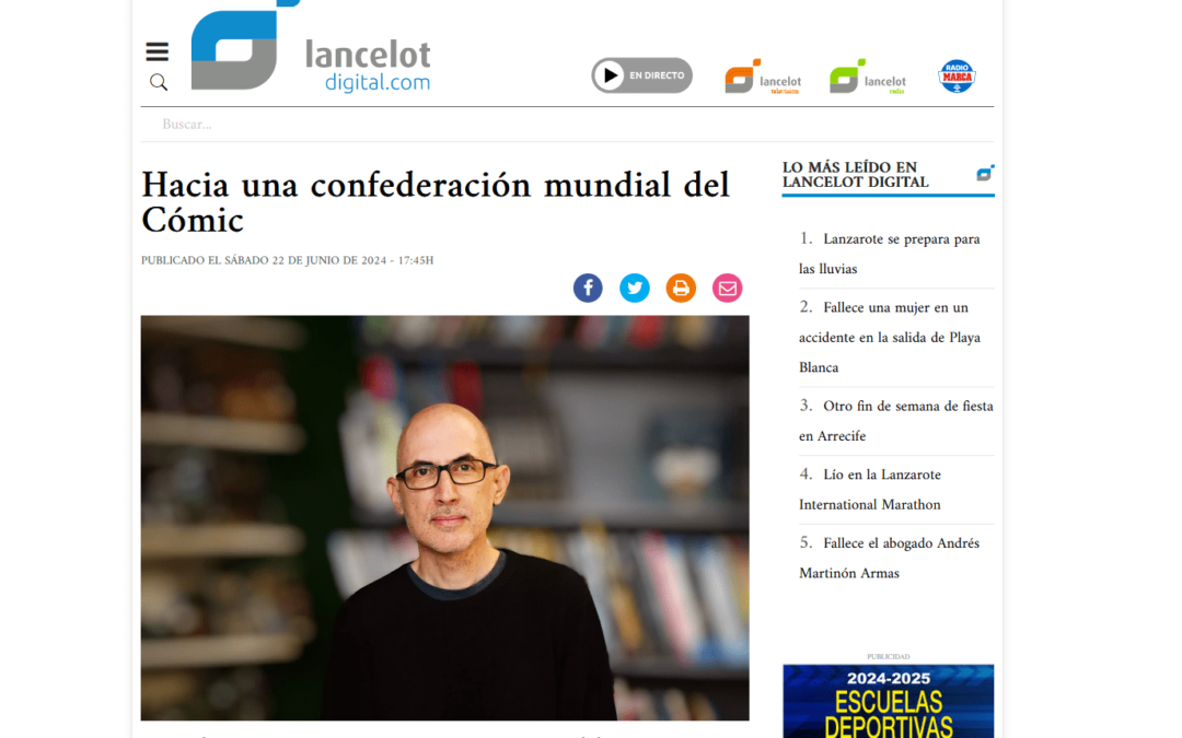 LANCELOT DIGITAL | Hacia una confederación mundial del Cómic