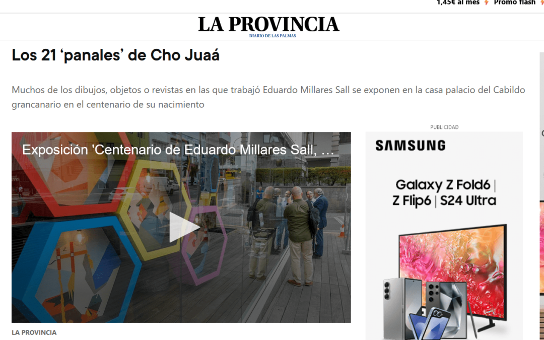 LA PROVINCIA | Los 21 ‘panales’ de Cho Juaá