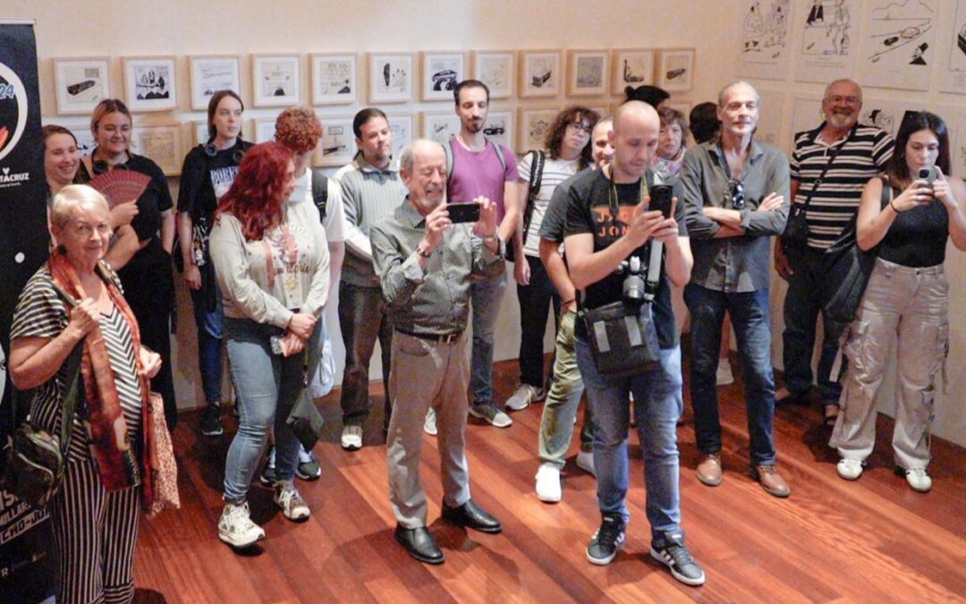 El Salón del Cómic de Tenerife lleva la obra de Eduardo Millares al Palacio de Carta de Santa Cruz de Tenerife