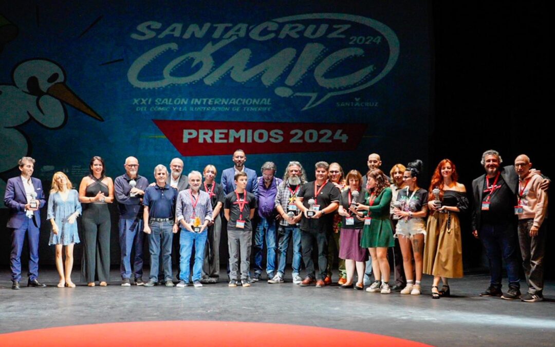 Santa Cruz Cómic 2024 reconoce la excelencia en el noveno arte con los Premios del Salón