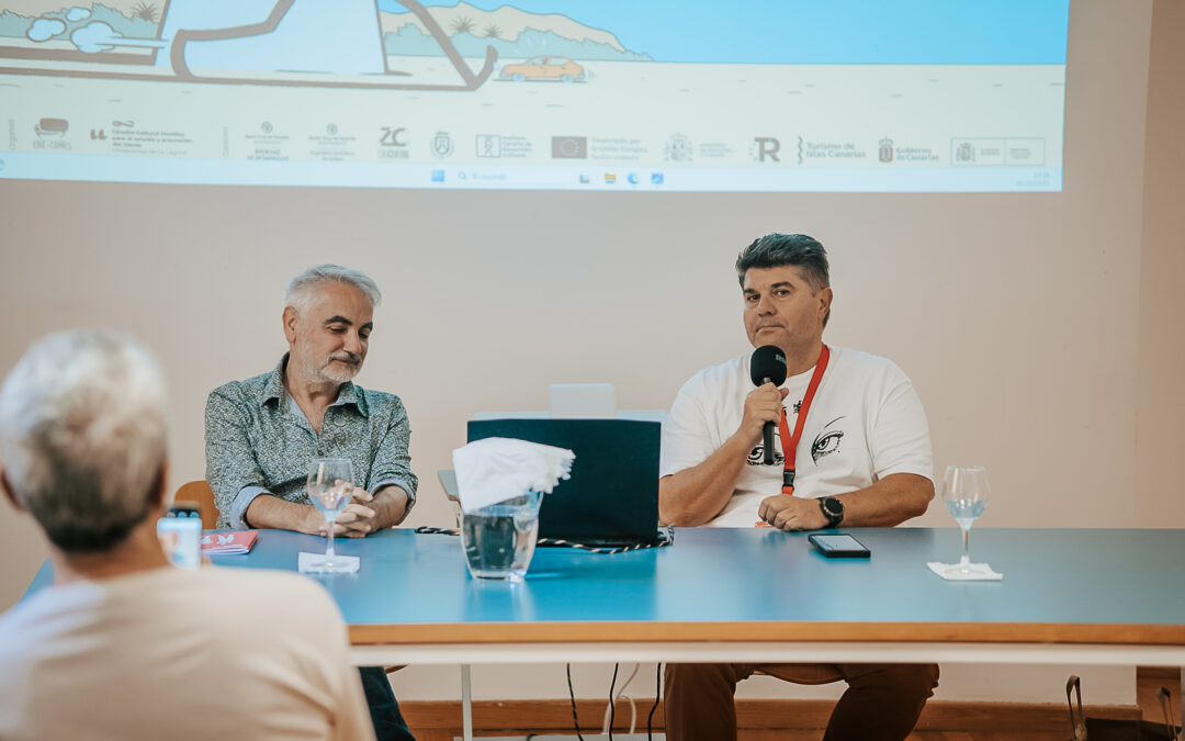 Santa Cruz Cómic recibe una charla sobre ‘Sueños de tinta’, de Juan Álvarez Montalbán
