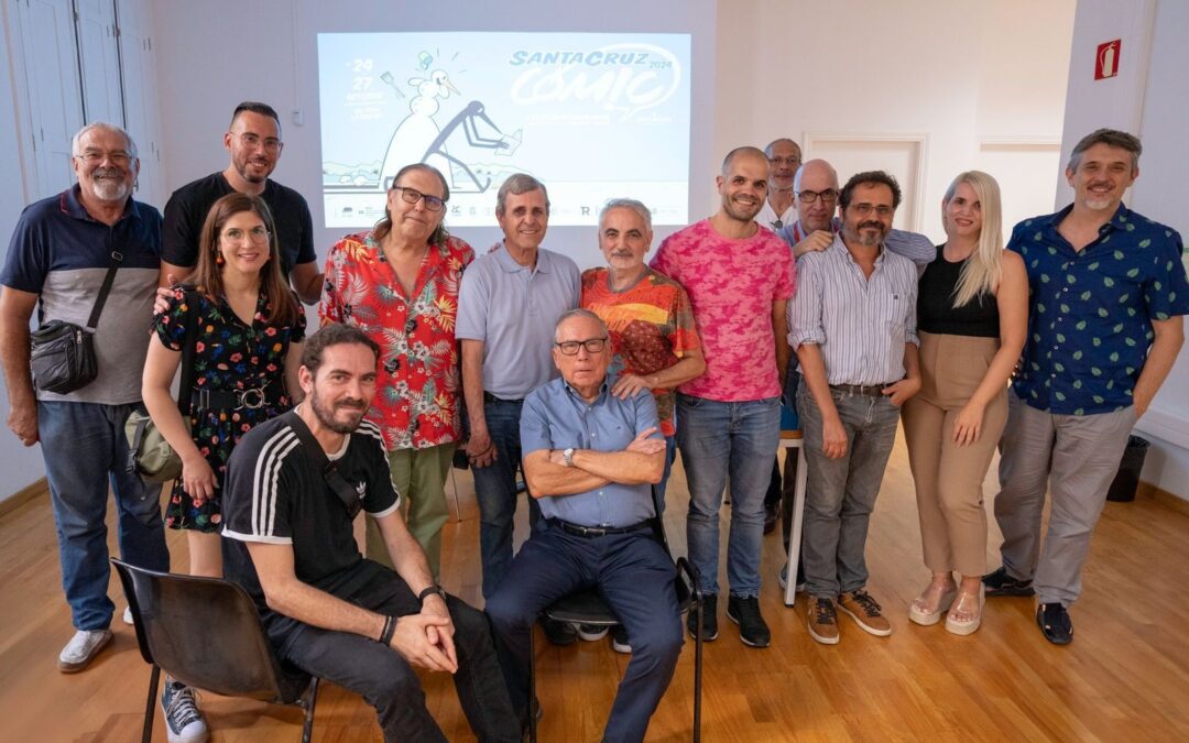 La presentación de ‘Los invitados del Salón’ inicia el ciclo de actividades presenciales de Santa Cruz Cómic
