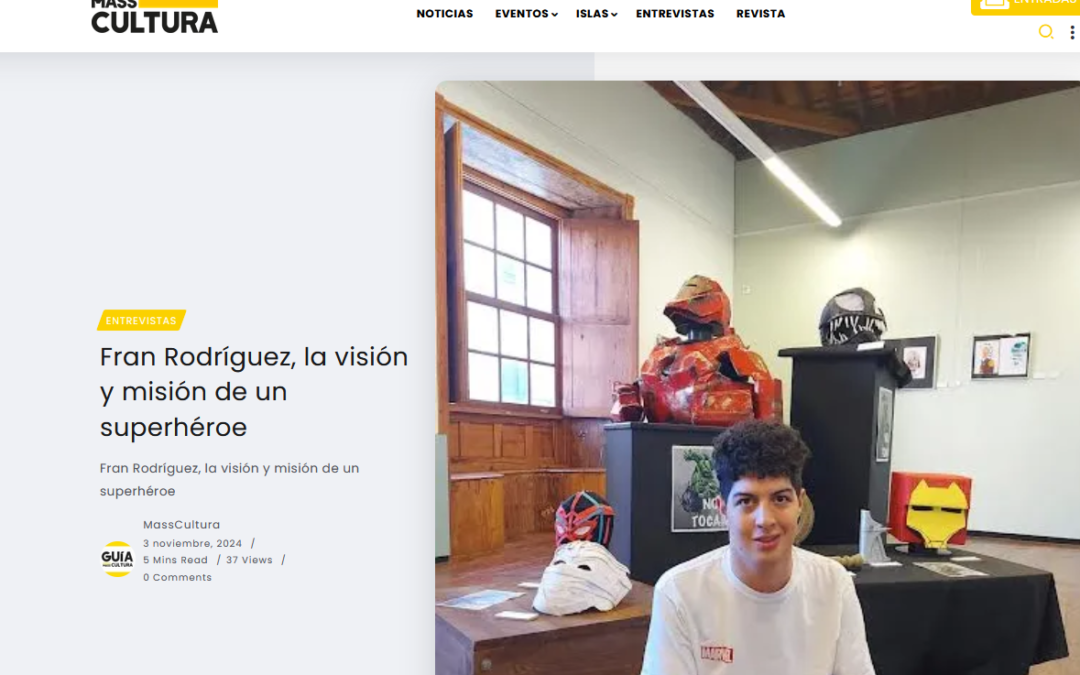 MASS CULTURA | Fran Rodríguez, la visión y misión de un superhéroe