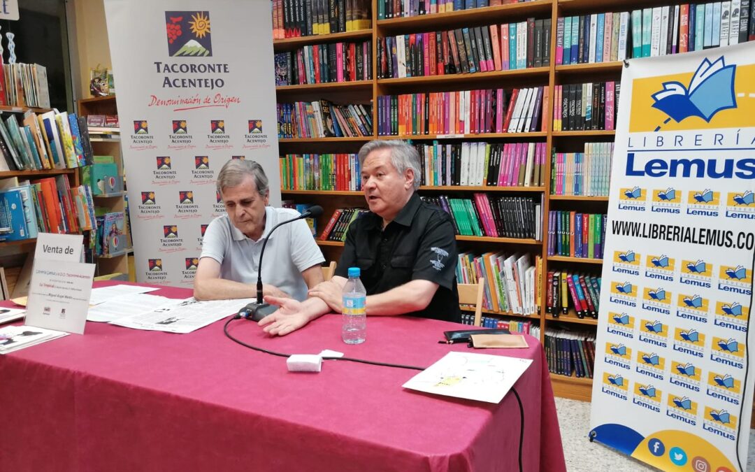 Charla y firma de ejemplares de Miguel Ángel Martín en la Librería Lemus