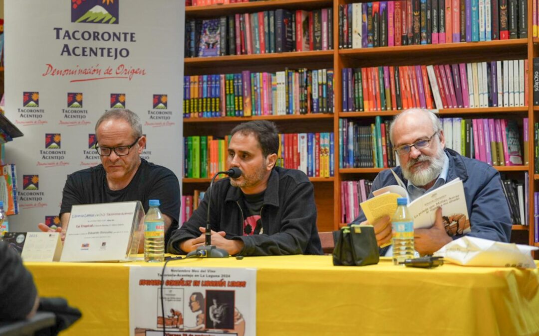 Eduardo González presenta su último cómic en la Librería Lemus